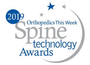 Intracs em, electromagnetic navigation, electronic device, award winning software, spine technology award, Orthopedics This Week, full-endoscopic spinal surgery, spine surgerey
