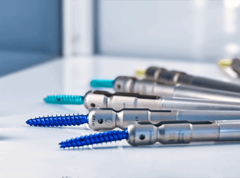 Percusys Screws and EndoLIF Cages on display by joimax