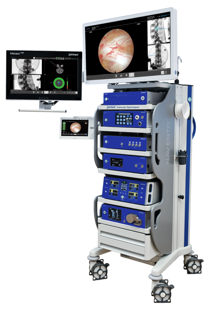 NAVENTO® NAVENTO® Navigation Endoscopic Tower by joimax with Electronic Devices: Vitegra, Camsource Duo, Intracs, Shrill, Endovapor 2, Versicon